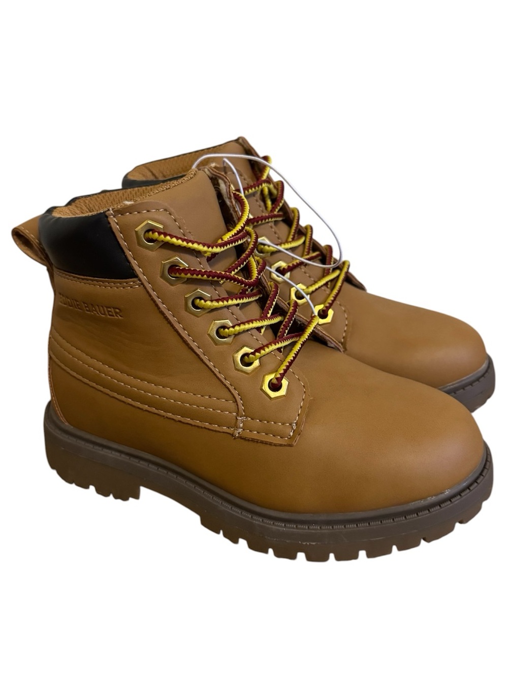 Eddie Bauer Kids Karpie Boots Wheat Brown Lace Up Lug Sole NWT Size 12M